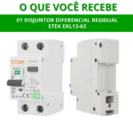 Disjuntor DR Tipo A Para Wallbox