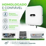 Inversor Solar 6kW Huawei SUN2000-6KTL-L1 Monofásico — Imagem 2