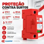 DPS Clamper Front V 275v 20KA — Imagem 2