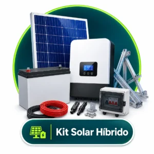 Kit Solar Híbrido